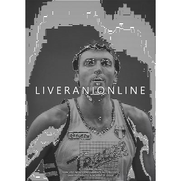 Dino Meneghin, cestista, giocatore di basket italiano - Retrospettiva nella foto con la maglia della Tracer Olimpia Milano nel 1986/1987 © ARCHIVIO / AGENZIA ALDO LIVERANI SAS