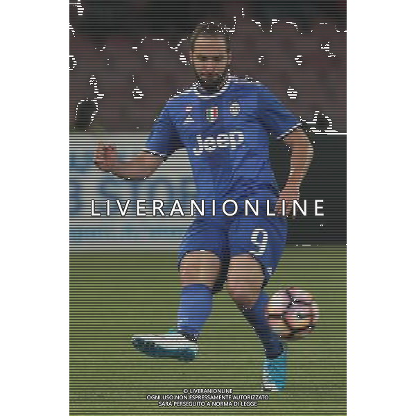 NAPOLI JUVENTUS COPPA ITALIA TIM 05-04-2017 NELLA FOTO: GONZALO HIGUAIN FOTO MOSCA-AG.LIVERANI