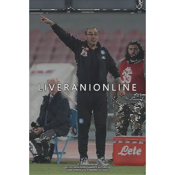 NAPOLI JUVENTUS COPPA ITALIA TIM 05-04-2017 NELLA FOTO: MAURIZIO SARRI FOTO MOSCA-AG.LIVERANI