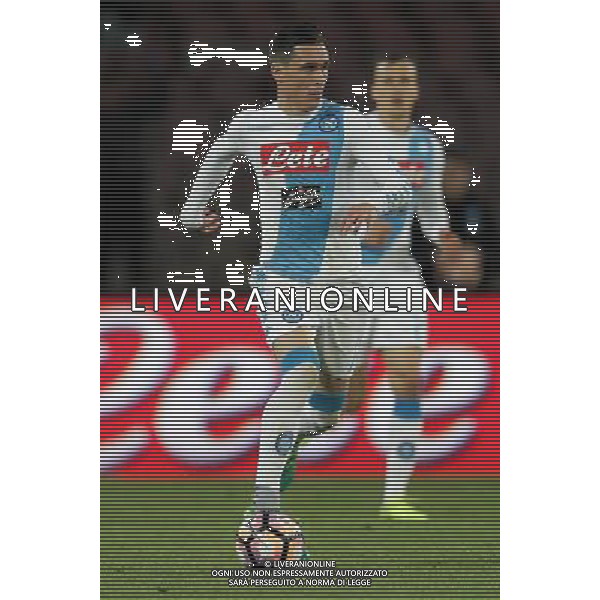 NAPOLI JUVENTUS COPPA ITALIA TIM 05-04-2017 NELLA FOTO: JOSE\' CALLEJON FOTO MOSCA-AG.LIVERANI