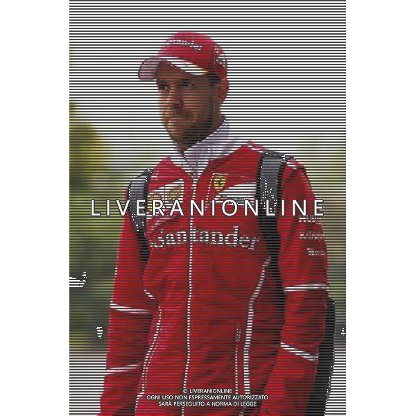 Sebastian Vettel (GER) Ferrari. 07.04.2017. Formula 1 World Championship, Rd 2, Chinese Grand Prix, Shanghai, China, Practice Day. / AGENZIA ALDO LIVERANI SAS - ITALY ONLY EDITORIAL USE ONLY