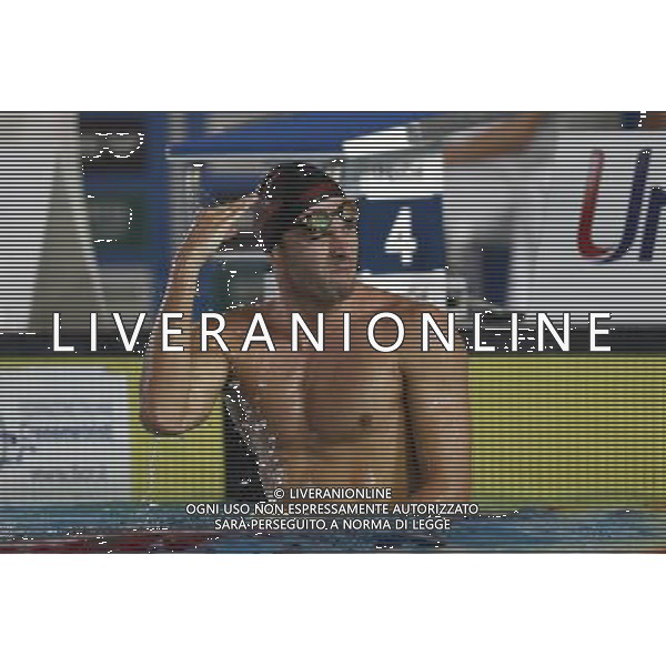Riccione - Campionato Italiano Assoluto di Nuoto UnipolSai 07/04/2017 nella foto: ESULTANZA PALTRINIERI GREGORIO Â©Claudio Zamagni/Agenzia Aldo Liverani / AGENZIA ALDO LIVERANI SAS