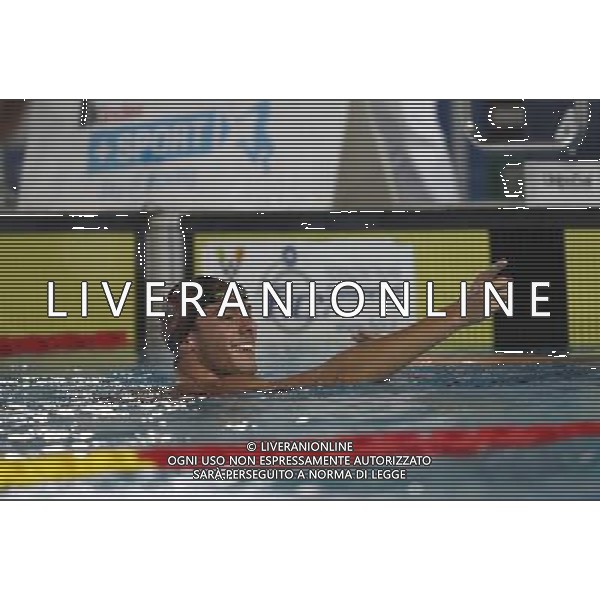 Riccione - Campionato Italiano Assoluto di Nuoto UnipolSai 07/04/2017 nella foto: ESULTANZA PALTRINIERI GREGORIO Â©Claudio Zamagni/Agenzia Aldo Liverani / AGENZIA ALDO LIVERANI SAS