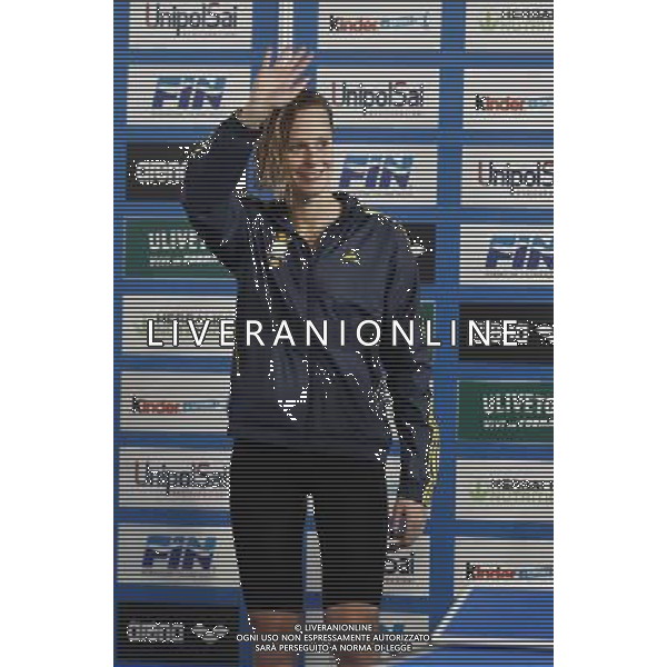 Riccione - Campionato Italiano Assoluto di Nuoto UnipolSai 07/04/2017 nella foto: federica pellegrini Â©Claudio Zamagni/Agenzia Aldo Liverani 