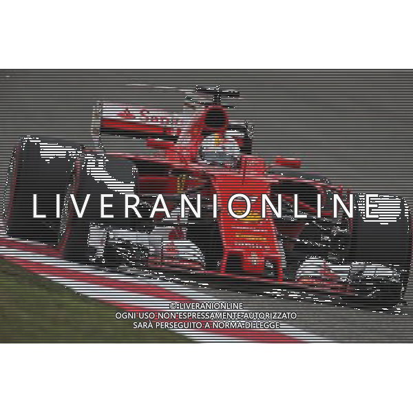 Sebastian Vettel (GER) Ferrari SF70H. 08.04.2017. Formula 1 World Championship, Rd 2, Chinese Grand Prix, Shanghai, China, Qualifying Day. ONLY ITALY AG ALDO LIVERANI SAS