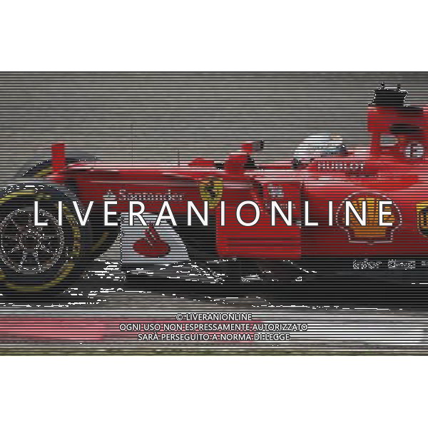 Sebastian Vettel (GER) Ferrari SF70H. 08.04.2017. Formula 1 World Championship, Rd 2, Chinese Grand Prix, Shanghai, China, Qualifying Day. ONLY ITALY AG ALDO LIVERANI SAS
