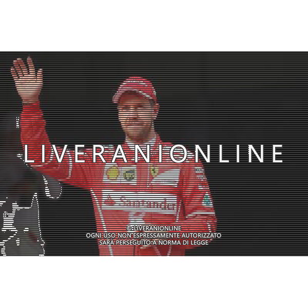 Sebastian Vettel (GER) Ferrari SF70H. 08.04.2017. Formula 1 World Championship, Rd 2, Chinese Grand Prix, Shanghai, China, Qualifying Day. ONLY ITALY AG ALDO LIVERANI SAS