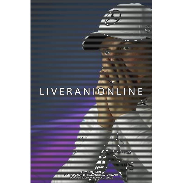 Valtteri Bottas (FIN) Mercedes AMG F1 in the FIA Press Conference. 08.04.2017. Formula 1 World Championship, Rd 2, Chinese Grand Prix, Shanghai, China, Qualifying Day. ONLY ITALY AG ALDO LIVERANI SAS