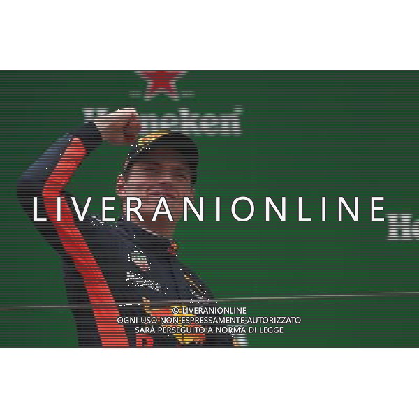 3rd place Max Verstappen (NLD) Red Bull Racing RB13. 09.04.2017. Formula 1 World Championship, Rd 2, Chinese Grand Prix, Shanghai, China, Race Day. ONLY ITALY AG ALDO LIVERANI SAS