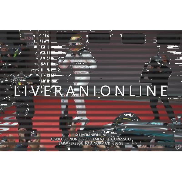 1st place Lewis Hamilton (GBR) Mercedes AMG F1. 09.04.2017. Formula 1 World Championship, Rd 2, Chinese Grand Prix, Shanghai, China, Race Day. ONLY ITALY AG ALDO LIVERANI SAS