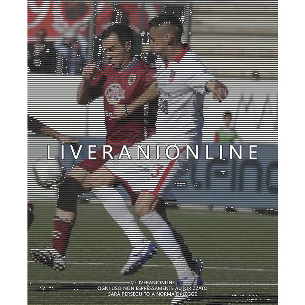 TERAMO - REGGIANA CAMPIONATO LEGA PRO DIVISIONE B 09 APRILE 2017 NELLA FOTO MARCHI E CAIDI ©GS / AGENZIA ALDO LIVERANI SAS