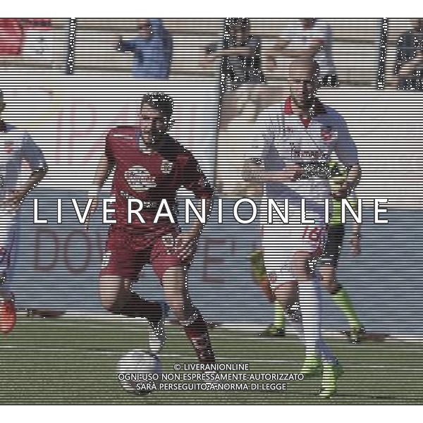 TERAMO - REGGIANA CAMPIONATO LEGA PRO DIVISIONE B 09 APRILE 2017 NELLA FOTO BOVO ©GS / AGENZIA ALDO LIVERANI SAS