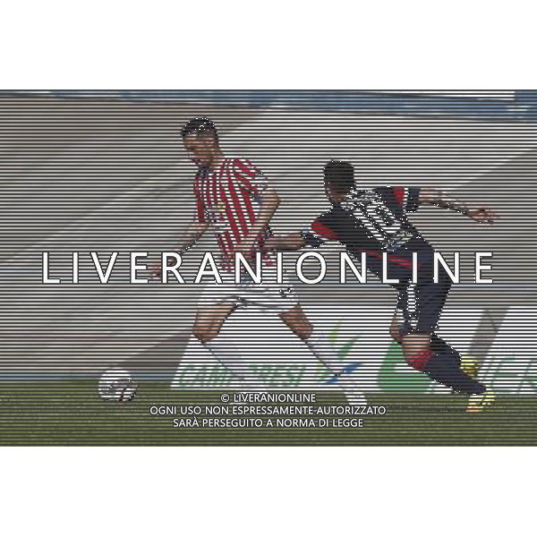Forl“ - Maceratese Campionato di calcio Lega Pro girone B 09/04/2017 nella foto: Quadri Alberto Spinosa Marco ©Claudio Zamagni/Agenzia Aldo Liverani 