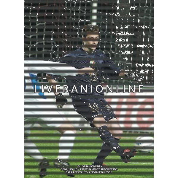 Padova, 30 Marzo 2005. Partita Italia - Islanda. Nella foto de sanctis morgan Ph. Nicolo\'Zangirolami/Ag. Liverani.