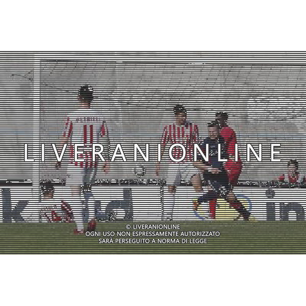 Forl“ - Maceratese Campionato di calcio Lega Pro girone B 09/04/2017 nella foto: Adobati Fabio goal ©Claudio Zamagni/Agenzia Aldo Liverani 