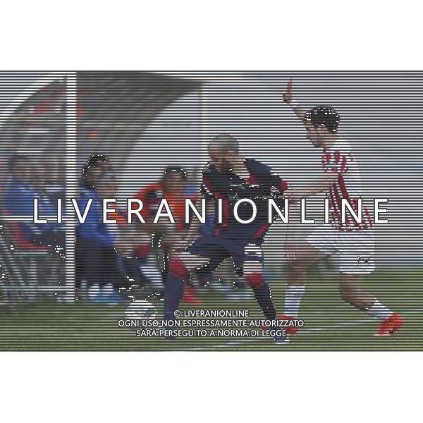 Forl“ - Maceratese Campionato di calcio Lega Pro girone B 09/04/2017 nella foto: Conson Diego De Grazia Lorenzo ©Claudio Zamagni/Agenzia Aldo Liverani 