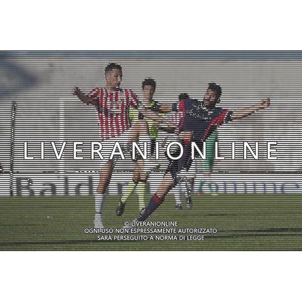 Forl“ - Maceratese Campionato di calcio Lega Pro girone B 09/04/2017 nella foto: Quadri Alberto Bardelloni Emanuele ©Claudio Zamagni/Agenzia Aldo Liverani 