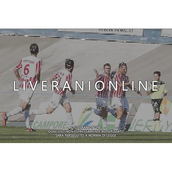 Forl“ - Maceratese Campionato di calcio Lega Pro girone B 09/04/2017 nella foto: esultanza maceratese ©Claudio Zamagni/Agenzia Aldo Liverani 