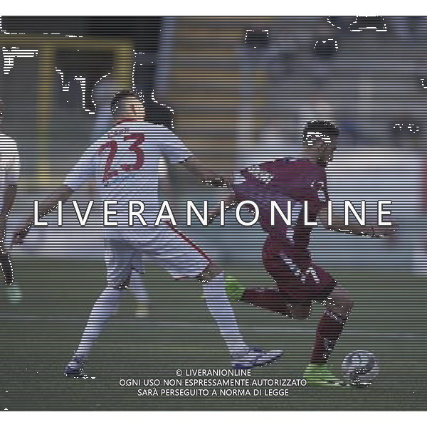 TERAMO - REGGIANA CAMPIONATO LEGA PRO DIVISIONE B 09 APRILE 2017 NELLA FOTO CESARINI ©GS / AGENZIA ALDO LIVERANI SAS