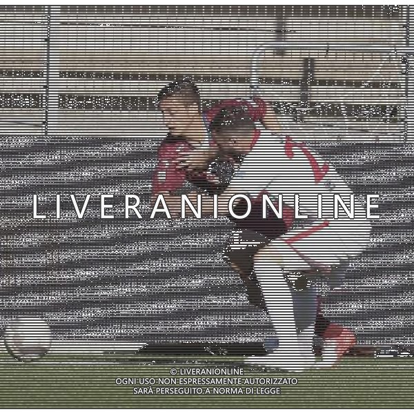 TERAMO - REGGIANA CAMPIONATO LEGA PRO DIVISIONE B 09 APRILE 2017 NELLA FOTO SPANO\' ©GS / AGENZIA ALDO LIVERANI SAS