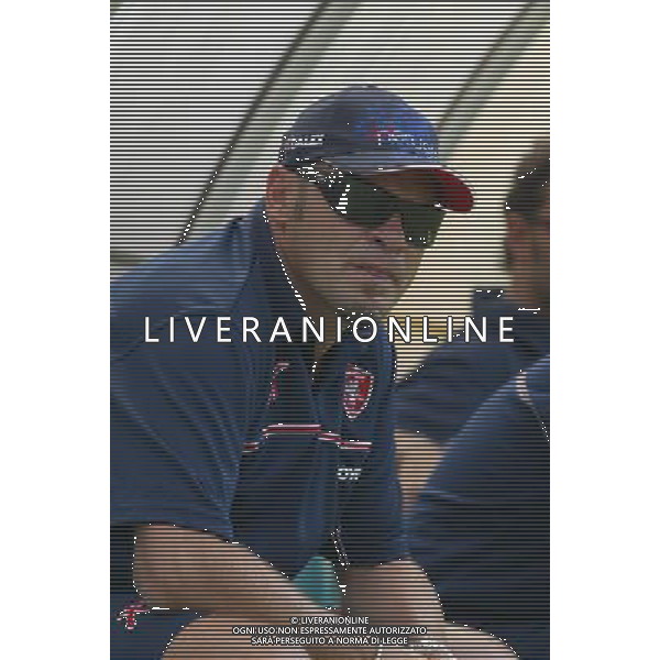 Folgaria (Tn) 16/07/2003 Ritiro del Perugia Calcio Amichevole nella foto Serse Cosmi* foto Filippo Venezia/Agenzia Aldo Liverani