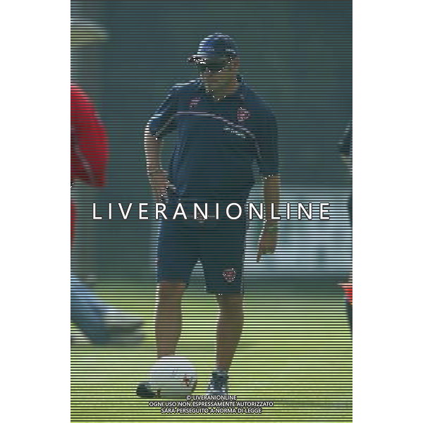 Folgaria (Tn) 16/07/2003 Ritiro del Perugia Calcio Amichevole nella foto Serse Cosmi* foto Filippo Venezia/Agenzia Aldo Liverani