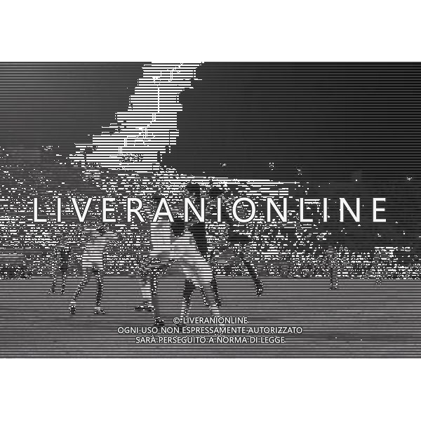 30-05 -1984 ROMA FINALE DI COPPA DEI CAMPIONI ROMA LIVERPOOL NELLA FOTO AZIONE DI GIOCO AG ALDO LIVERANI SAS 