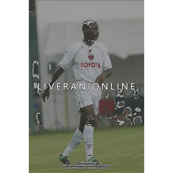 Folgaria (Tn) 16/07/2003 Ritiro del Perugia Calcio Amichevole nella foto Diamountene Souleymane* foto Filippo Venezia/Agenzia Aldo Liverani