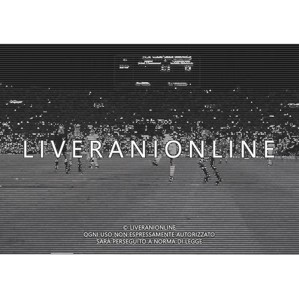 30-05 -1984 ROMA FINALE DI COPPA DEI CAMPIONI ROMA LIVERPOOL NELLA FOTO AZIONE DI GIOCO AG ALDO LIVERANI SAS 