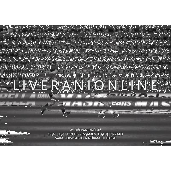 TORINO 25-04-1984 SEMIFINALE DI COPPA DELLE COPPE JUVENTUS MANCHESTER UNITED NELLA FOTO PAOLO ROSSI AG ALDO LIVERANI SAS