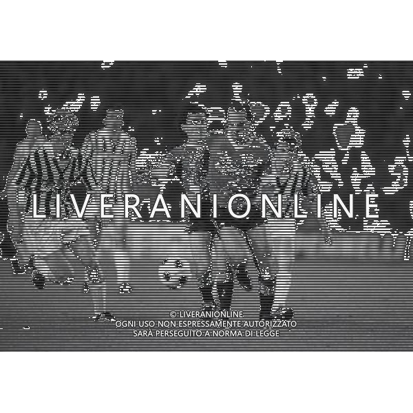 TORINO 25-04-1984 SEMIFINALE DI COPPA DELLE COPPE JUVENTUS MANCHESTER UNITED NELLA FOTO RAY WILKINS AG ALDO LIVERANI SAS