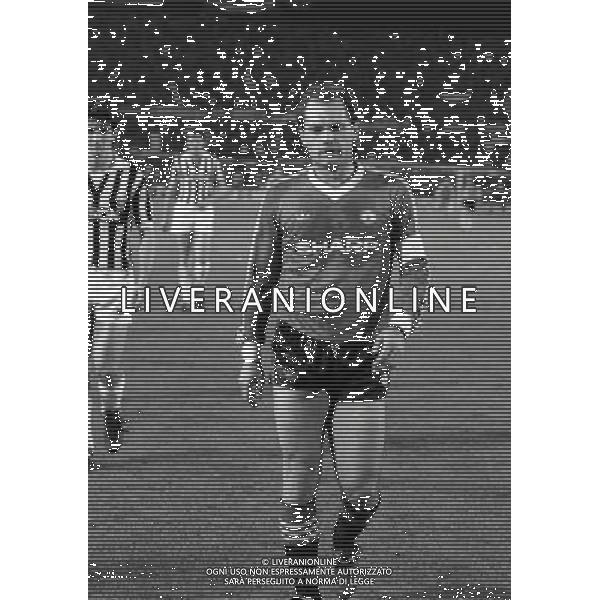 TORINO 25-04-1984 SEMIFINALE DI COPPA DELLE COPPE JUVENTUS MANCHESTER UNITED NELLA FOTO RAY WILKINS AG ALDO LIVERANI SAS
