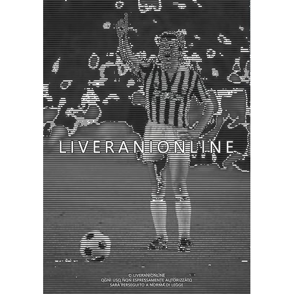 TORINO 25-04-1984 SEMIFINALE DI COPPA DELLE COPPE JUVENTUS MANCHESTER UNITED NELLA FOTO beniamino vignola AG ALDO LIVERANI SAS