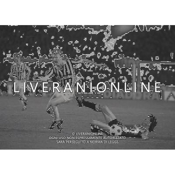 TORINO 25-04-1984 SEMIFINALE DI COPPA DELLE COPPE JUVENTUS MANCHESTER UNITED NELLA FOTO ZBIGNEW BONIEK AG ALDO LIVERANI SAS