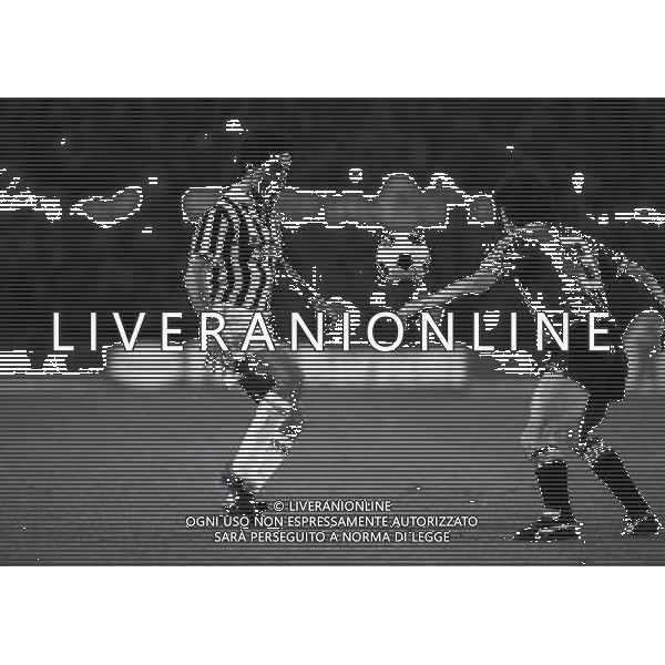 TORINO 25-04-1984 SEMIFINALE DI COPPA DELLE COPPE JUVENTUS MANCHESTER UNITED NELLA FOTO CLAUDIO GENTILE AG ALDO LIVERANI SAS