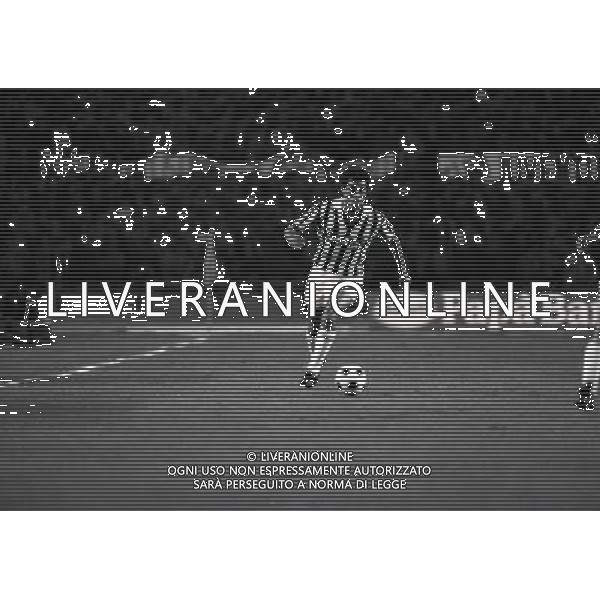 TORINO 25-04-1984 SEMIFINALE DI COPPA DELLE COPPE JUVENTUS MANCHESTER UNITED NELLA FOTOCLAUDIO GENTILE AG ALDO LIVERANI SAS