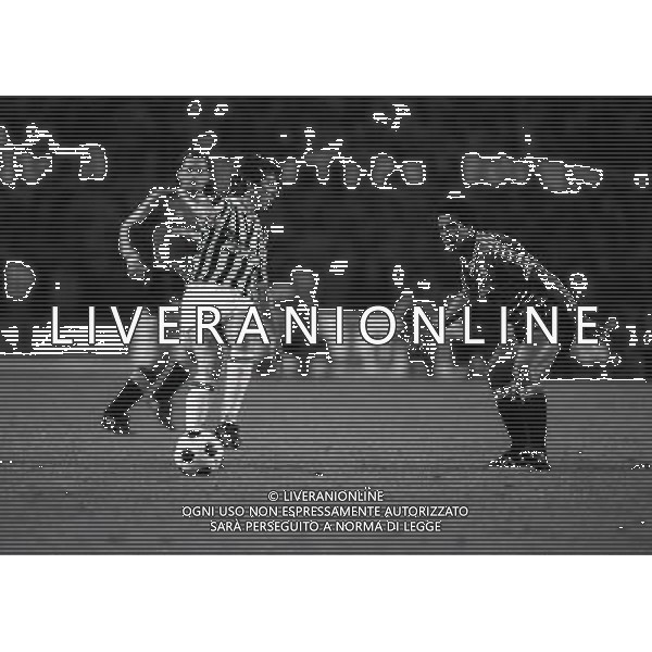 TORINO 25-04-1984 SEMIFINALE DI COPPA DELLE COPPE JUVENTUS MANCHESTER UNITED NELLA FOTO BENIAMINO VIGNOLA AG ALDO LIVERANI SAS