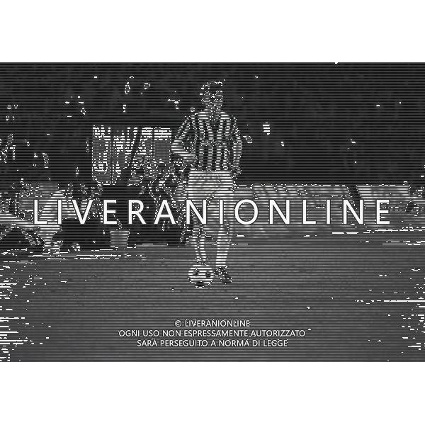 TORINO 25-04-1984 SEMIFINALE DI COPPA DELLE COPPE JUVENTUS MANCHESTER UNITED NELLA FOTO ZBIGNEW BONIEK AG ALDO LIVERANI SAS
