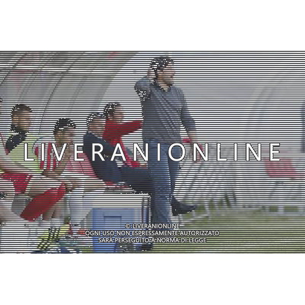Forl“ - Maceratese Campionato di calcio Lega Pro girone B 09/04/2017 nella foto: Federico Giunti allenatore ©Claudio Zamagni/Agenzia Aldo Liverani 