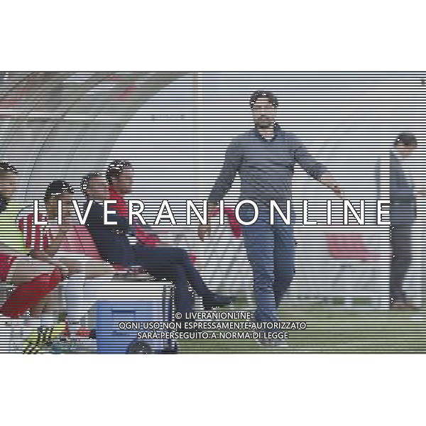Forl“ - Maceratese Campionato di calcio Lega Pro girone B 09/04/2017 nella foto: Federico Giunti allenatore ©Claudio Zamagni/Agenzia Aldo Liverani 