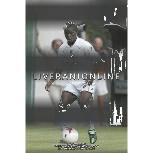 Folgaria (Tn) 16/07/2003 Ritiro del Perugia Calcio Amichevole nella foto Diamountene Souleymane* foto Filippo Venezia/Agenzia Aldo Liverani