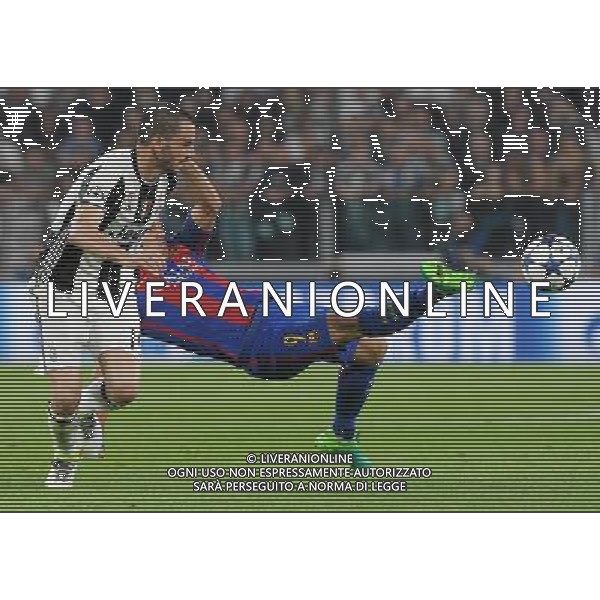 UEFA Champions League 2016/2017 Quarti di Finale Andata Torino - 11.04.2017 Juventus-Barcellona Nella Foto: leonardo bonucci e luis suarez /Ph.Vitez-Ag. Aldo Liverani