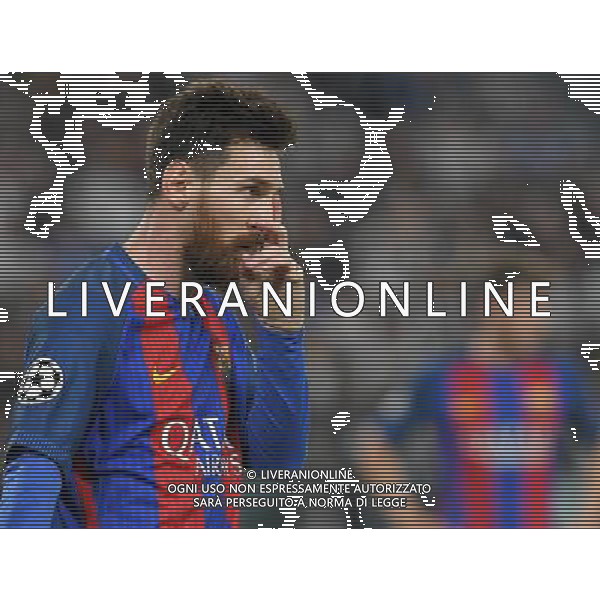 UEFA Champions League 2016/2017 Quarti di Finale Andata Torino - 11.04.2017 Juventus-Barcellona Nella Foto:messi lionel /Ph.Vitez-Ag. Aldo Liverani