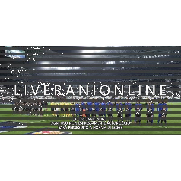 UEFA Champions League 2016/2017 Quarti di Finale Andata Torino - 11.04.2017 Juventus-Barcellona Nella Foto:juventus e barcellona formazioni squadre schierate nel prepartita /Ph.Vitez-Ag. Aldo Liverani
