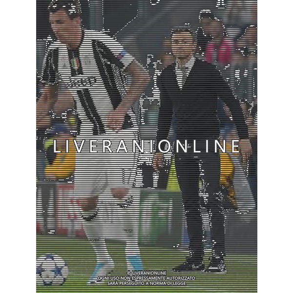 UEFA Champions League 2016/2017 Quarti di Finale Andata Torino - 11.04.2017 Juventus-Barcellona Nella Foto:luis enrique - mario mandzukic /Ph.Vitez-Ag. Aldo Liverani