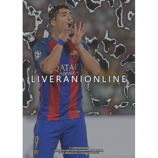 UEFA Champions League 2016/2017 Quarti di Finale Andata Torino - 11.04.2017 Juventus-Barcellona Nella Foto:suarez luis /Ph.Vitez-Ag. Aldo Liverani