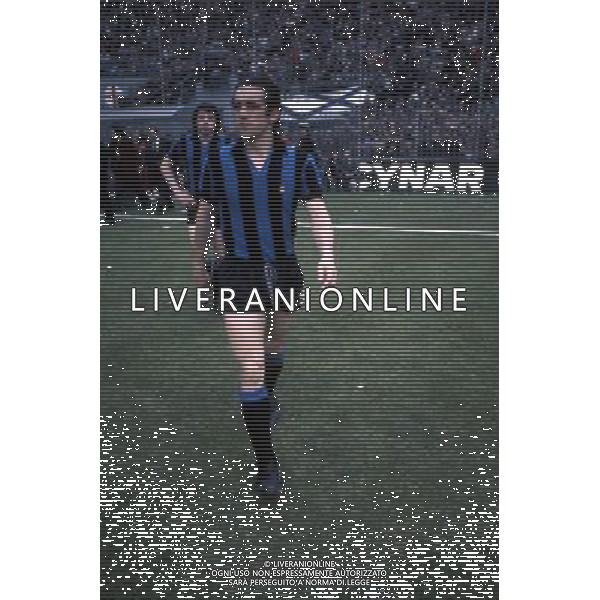 Roberto Boninsegna calciatore italiano, di ruolo attaccante - Retrospettiva nella foto con la maglia dell\'Internazionale © ARCHIVIO / AGENZIA ALDO LIVERANI SAS