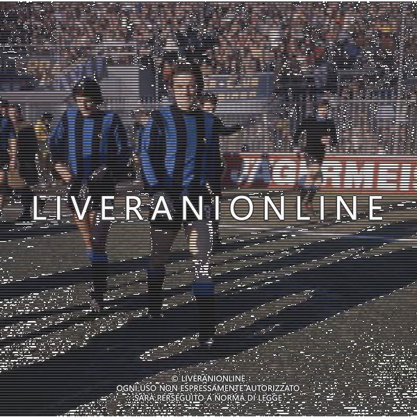 Roberto Boninsegna calciatore italiano, di ruolo attaccante - Retrospettiva nella foto con la maglia dell\'Internazionale © ARCHIVIO / AGENZIA ALDO LIVERANI SAS