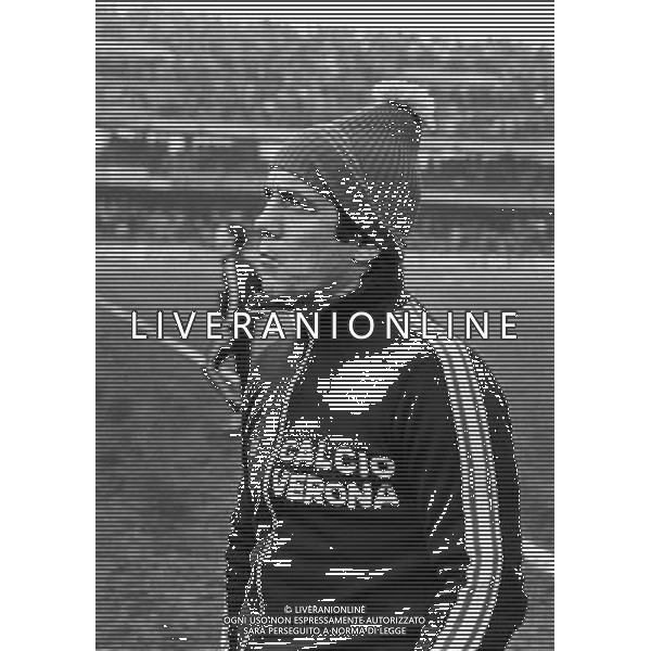 Roberto Boninsegna calciatore italiano, di ruolo attaccante - Retrospettiva nella foto con la maglia del Verona © ARCHIVIO / AGENZIA ALDO LIVERANI SAS