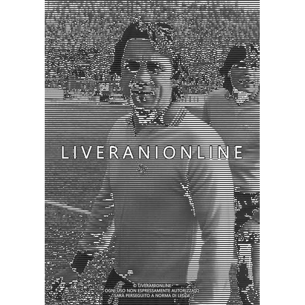 Roberto Boninsegna calciatore italiano, di ruolo attaccante - Retrospettiva nella foto con la maglia del Verona © ARCHIVIO / AGENZIA ALDO LIVERANI SAS